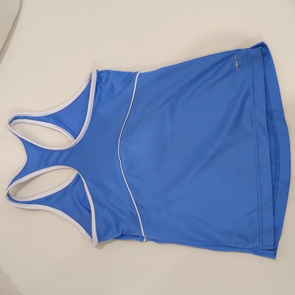 Adidas Blue Sport Halter top - Picture 2 of 5